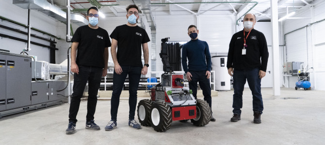 THE ADE ROVER IS READY TO BE USED IN NUCLEAR SCENARIOS